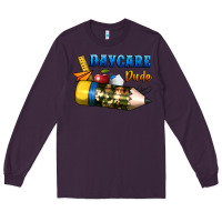 Plum daycare dude Long Sleeve Tee - BundleAndBundleShop