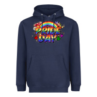 Navy Pride day Heavyweight Hoodie - CowGirlArtShop