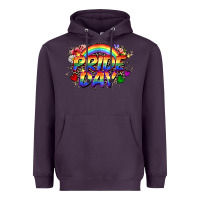 Plum Pride day Heavyweight Hoodie - CowGirlArtShop