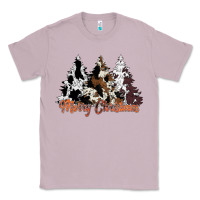 Lilac merry christmas cowhide trees Classic Tee - CowhideDigitalArt