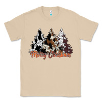 Mushroom merry christmas cowhide trees Classic Tee - CowhideDigitalArt