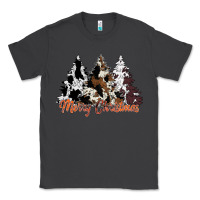 Smoke merry christmas cowhide trees Classic Tee - CowhideDigitalArt