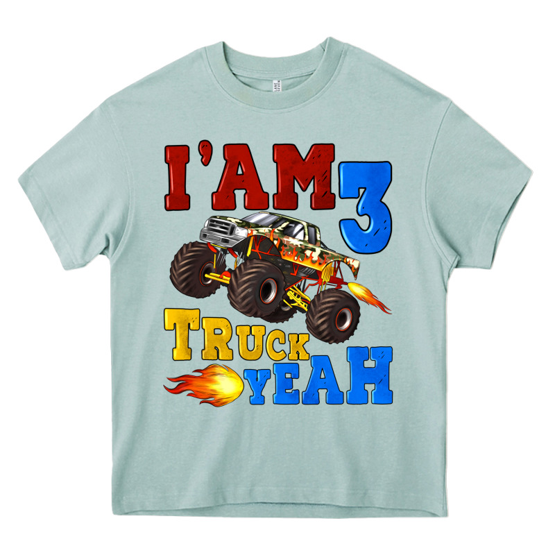 I'am Three Truck Yeah Heavy Core Tee by Artiststas | Teevron