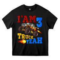 Black i'am three truck yeah Heavy Core Tee - Artiststas