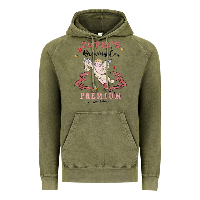 Cupids Brewing Company Vintage Hoodie by MaliasSmallBusiness | Teevron