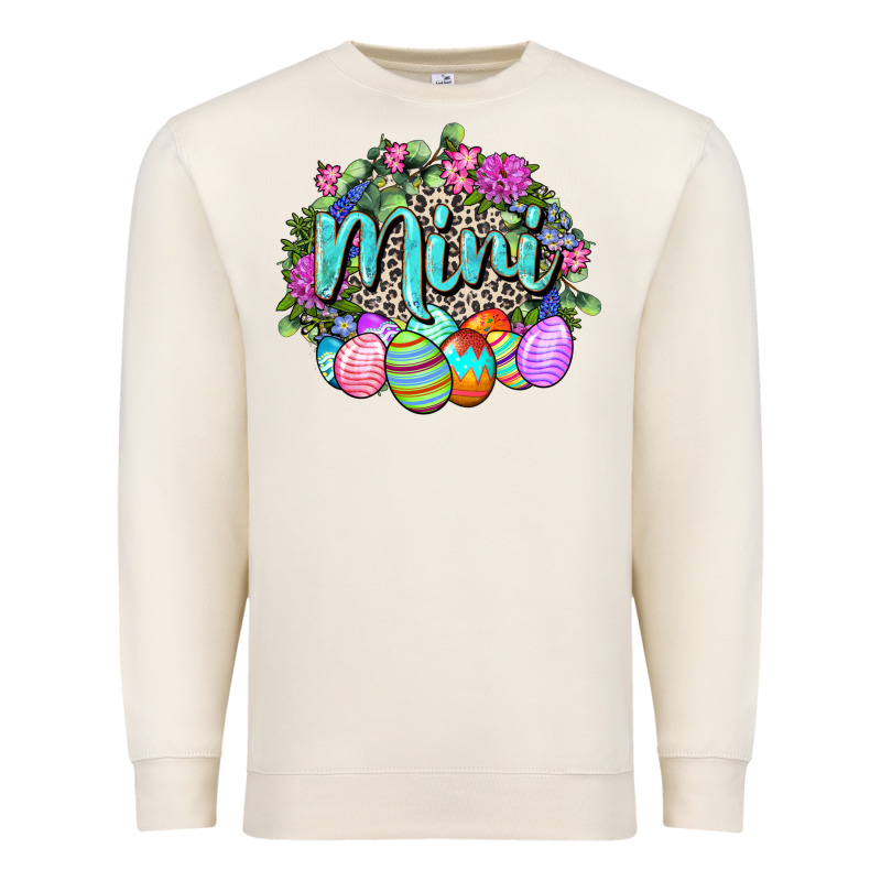 Easter Mini Happy Easter Day Premium Sweatshirt by CowGirlArtShop | Teevron