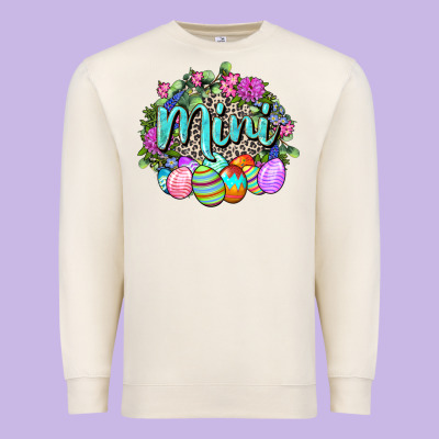 Easter Mini Happy Easter Day Premium Sweatshirt Designed By Cowgirlartshop