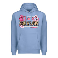 Colony Blue im a survivor cancer awareness Premium Hoodie - CowGirlArtShop