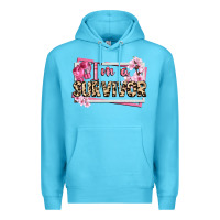 Ocean Blue im a survivor cancer awareness Premium Hoodie - CowGirlArtShop