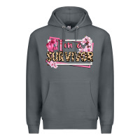 Rock im a survivor cancer awareness Premium Hoodie - CowGirlArtShop