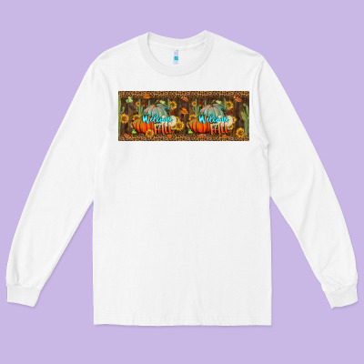 Welcome Fall 11 Oz Mug Long Sleeve Tee Designed By Bundleandbundleshop