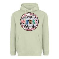 Matcha nurse coaster Heavyweight Hoodie - CowGirlArtShop