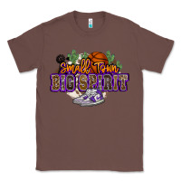 Chestnut small town big spirit basketball Classic Tee - NancyCooperArtShop