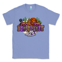 Colony Blue small town big spirit basketball Classic Tee - NancyCooperArtShop
