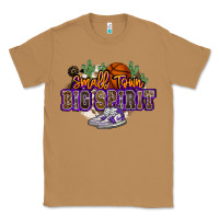 Toasted Coconut small town big spirit basketball Classic Tee - NancyCooperArtShop