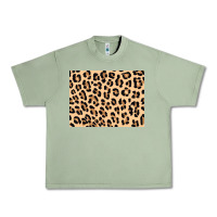 Oil Green leopard background 3200x2400 Urban Heavy Tee - AdoDesignShop