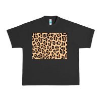 Pigment Black leopard background 3200x2400 Urban Heavy Tee - AdoDesignShop