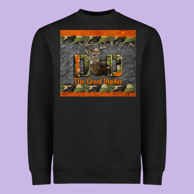 Western Dad The Great Hunter Heavyweight Sweatshirt Designed By Lillyallendesigns