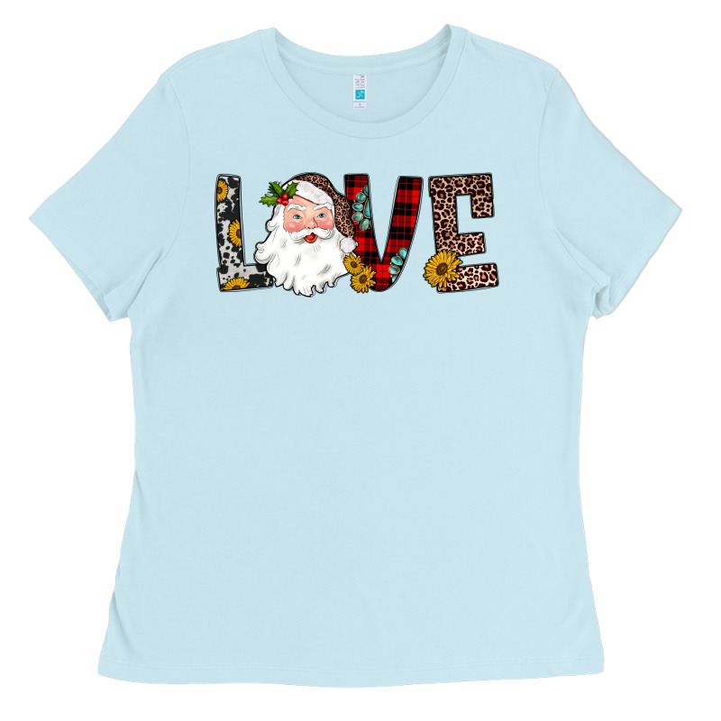 Love Santa Ladies Tee by JahusDesignShop | Teevron