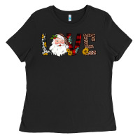 Black love santa Ladies Tee - JahusDesignShop