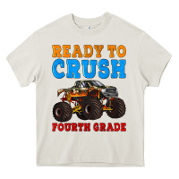 Cream ready to crush fourth grade Heavy Core Tee - Artiststas