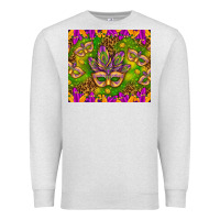 Oatmeal Heather Mardi Gras masks and coins tumbler Premium Sweatshirt - HowdyJamesFarm