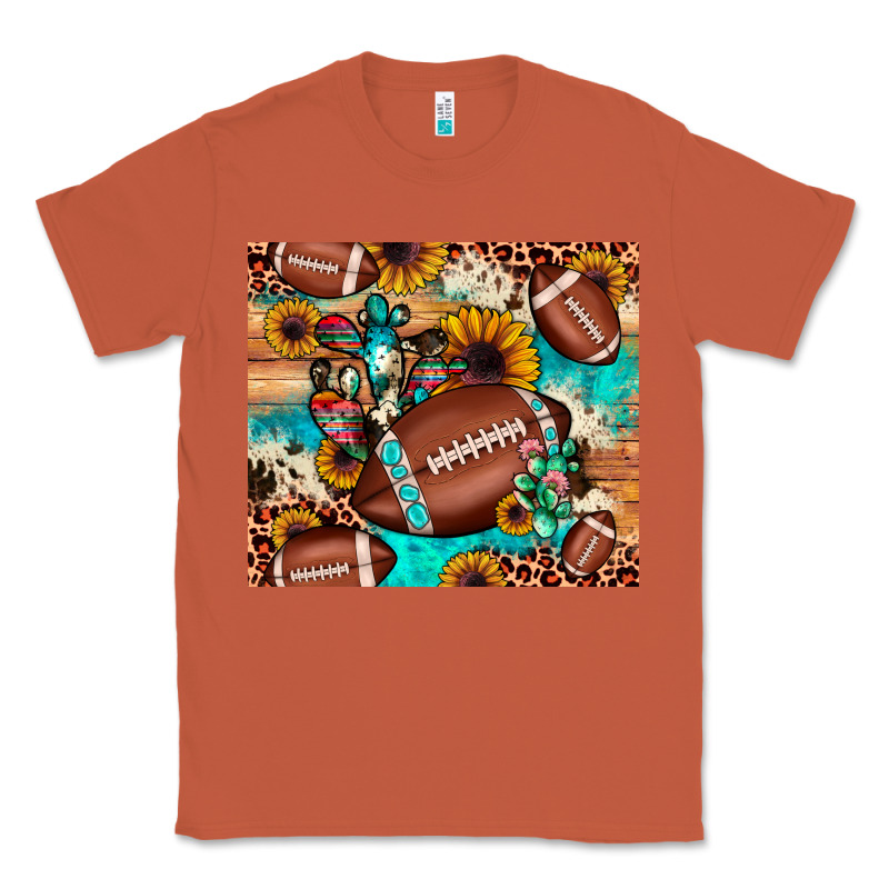 Football Cactus Sunflower Classic Tee by JahusDesignShop | Teevron