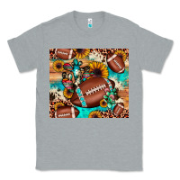 Heather Grey football cactus sunflower Classic Tee - JahusDesignShop