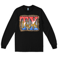 Black Tx texas Long Sleeve Tee - JahusDesignShop