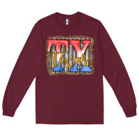 Burgundy Tx texas Long Sleeve Tee - JahusDesignShop