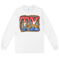 White Tx texas Long Sleeve Tee - JahusDesignShop