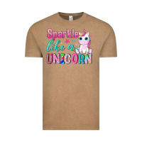 Vintage Coffee sparkle like a unicorn Vintage Tee - NancyCooperArtShop