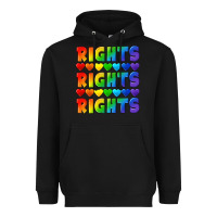 Black Rights rights rights pride Heavyweight Hoodie - CowGirlArtShop