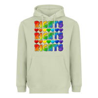 Matcha Rights rights rights pride Heavyweight Hoodie - CowGirlArtShop