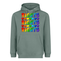 Sage Rights rights rights pride Heavyweight Hoodie - CowGirlArtShop