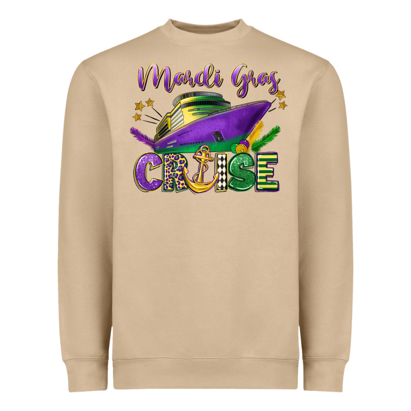 Mardi Gras Cruise Celebration Heavyweight Sweatshirt by LillyAllenDesigns | Teevron