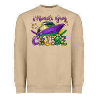 Mushroom mardi gras cruise celebration Heavyweight Sweatshirt - LillyAllenDesigns