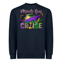 Navy mardi gras cruise celebration Heavyweight Sweatshirt - LillyAllenDesigns