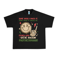 Black some days i rock it some days it rocks me either w Urban Heavy Tee - MaliasSmallBusiness