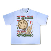 Grape Ice some days i rock it some days it rocks me either w Urban Heavy Tee - MaliasSmallBusiness