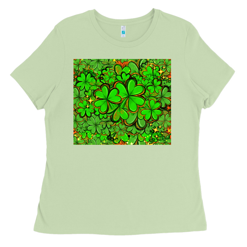 Shamrock Bomb Ladies Tee by AdoDesignShop | Teevron