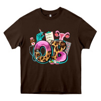 Chocolate Brown ob Heavy Core Tee - AdoDesignShop