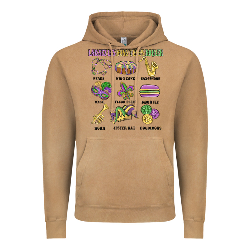 Laissez Les Bons Temps Rouler Vintage Hoodie by MaliasSmallBusiness | Teevron