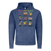 Vintage Denim laissez les bons temps rouler Vintage Hoodie - MaliasSmallBusiness