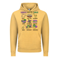 Vintage Mustard laissez les bons temps rouler Vintage Hoodie - MaliasSmallBusiness