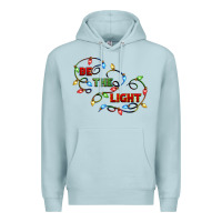 Blue Mist be the light Premium Hoodie - CowGirlArtShop