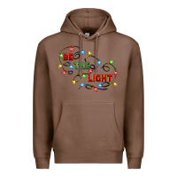 Chestnut be the light Premium Hoodie - CowGirlArtShop