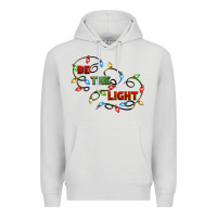 Dove Grey be the light Premium Hoodie - CowGirlArtShop