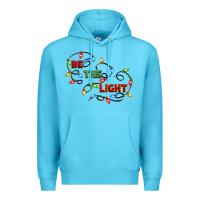 Ocean Blue be the light Premium Hoodie - CowGirlArtShop