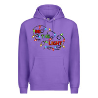 Purple be the light Premium Hoodie - CowGirlArtShop